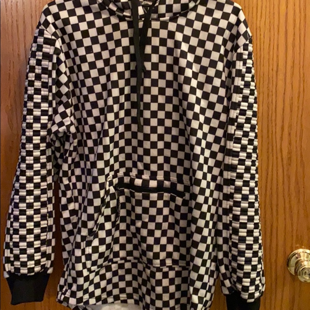 Checkered hoodie